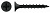 саморез черный